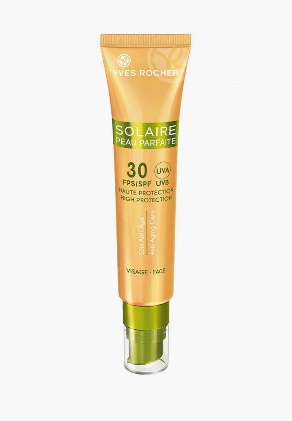 

Крем для лица Yves Rocher, Белый, солнцезащитный антивозрастной SPF 30, 40 мл
