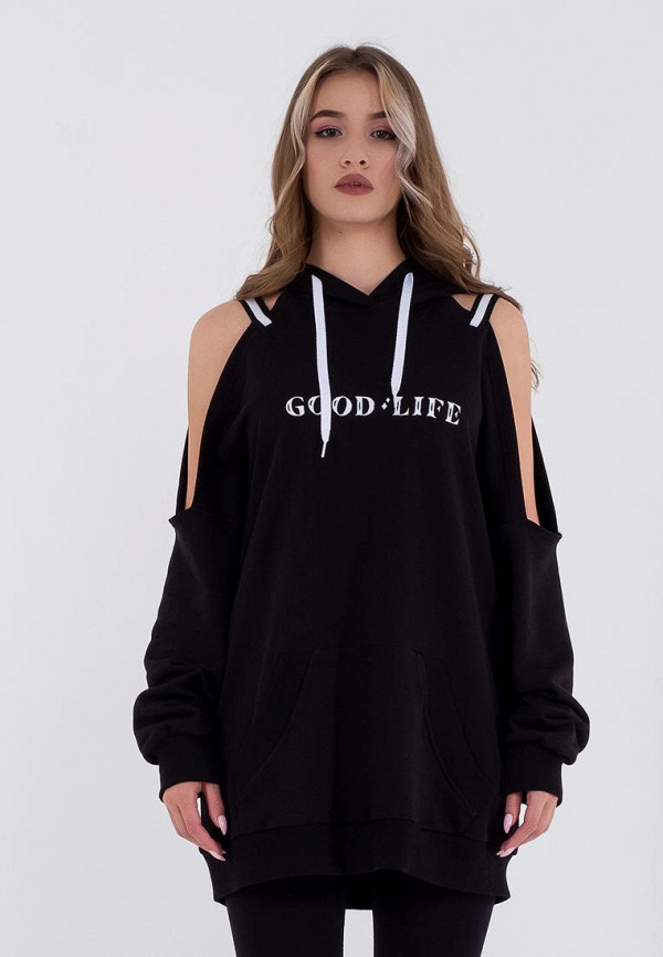 

Худи Good Life, Черный, Mодный Look