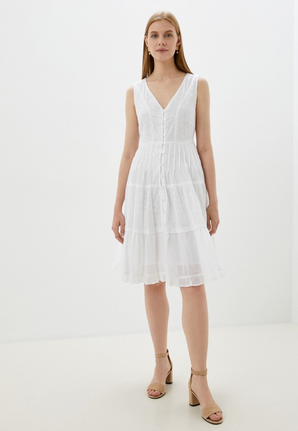 Платье Fabretti белый  MP002XW15WWX