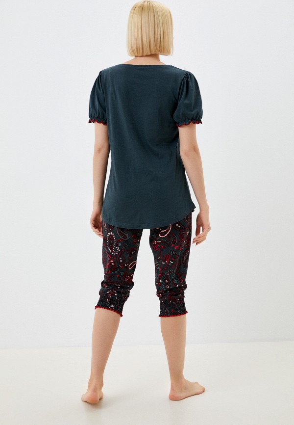 Пижама Vienetta зеленый, размер 48, фото 3