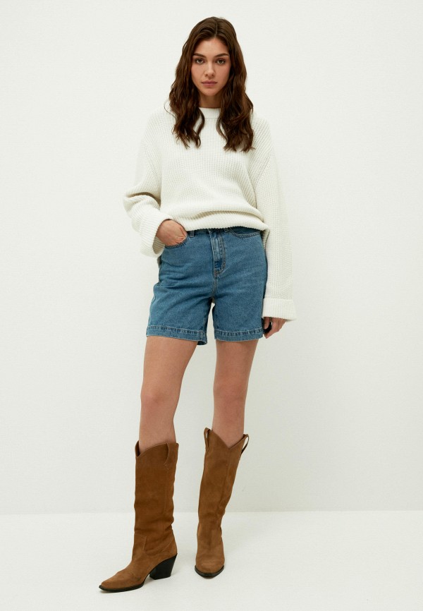 фото Шорты джинсовые zarina