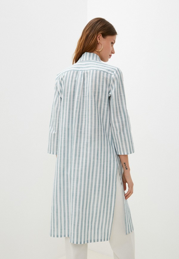 Туника Mironi бирюзовый, размер 48, фото 3