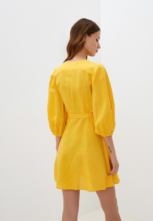 Платье Tobeone желтый, размер 50, фото 3