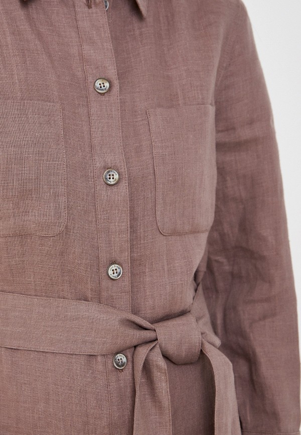 Платье Jane Sarta коричневый, размер 42, фото 4