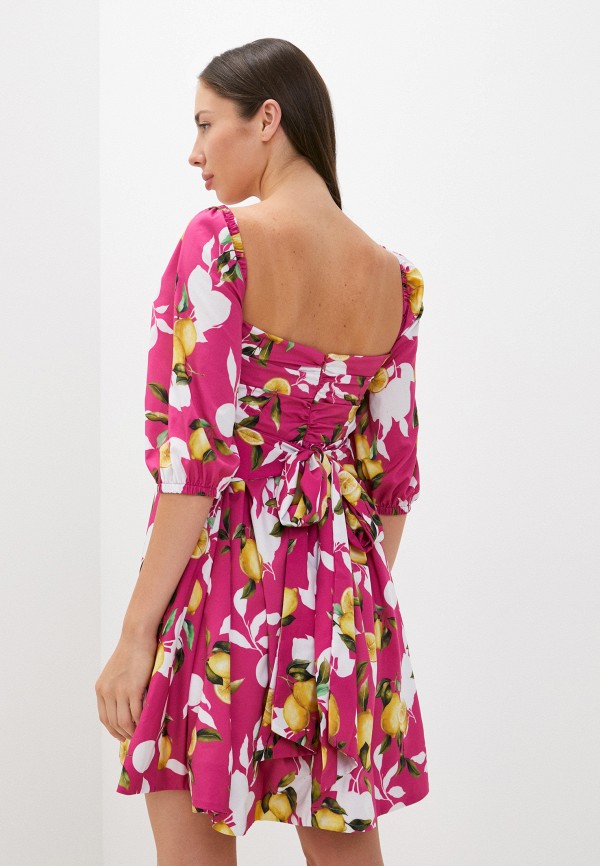 Платье Avemod фуксия, размер 42, фото 3