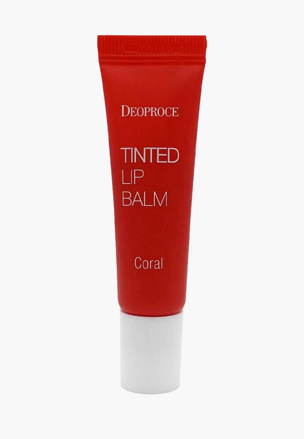 

Тинт для губ Deoproce, Красный, Tinted Lipbalm (CORAL) "Коралл", 10 г