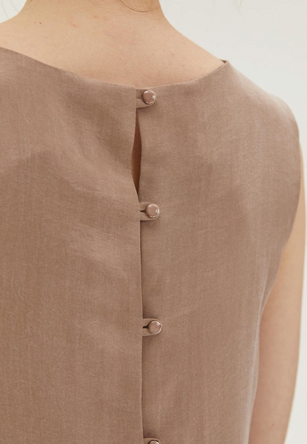 Блуза Eterlique цвет бежевый  Фото 5