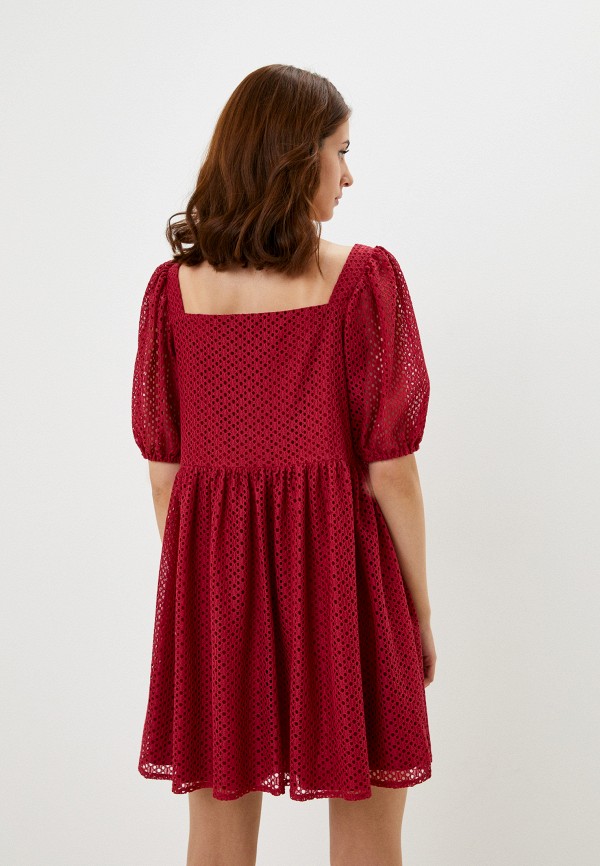 Платье Fors цвет бордовый  Фото 3