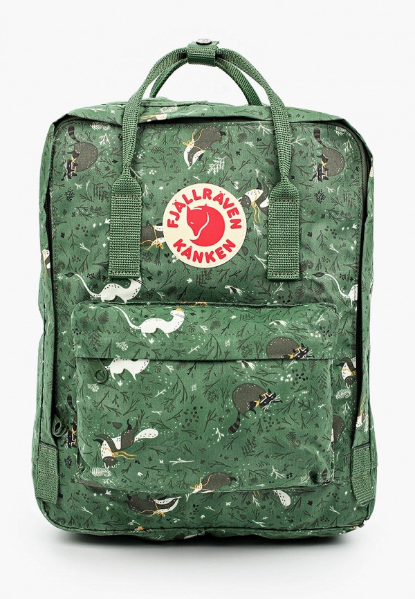 

Рюкзак Fjallraven, Зеленый, Kanken Art