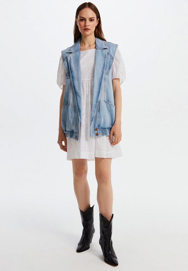 фото Жилет джинсовый love republic