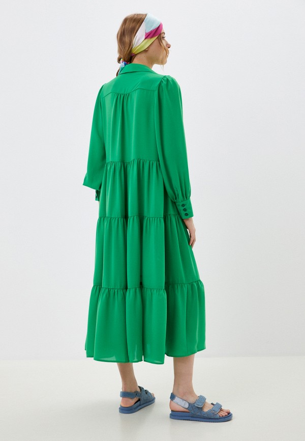 Платье Villagi зеленый, размер 42, фото 3