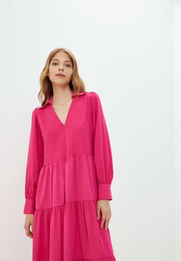 Платье Villagi розовый, размер 46, фото 2