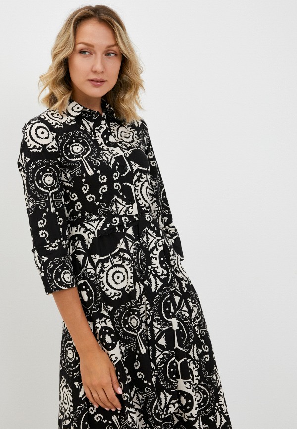 Платье Villagi черный, размер 50, фото 2