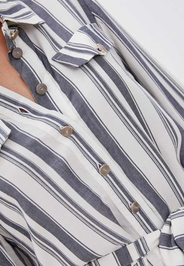 Платье Avemod белый, размер 42, фото 4