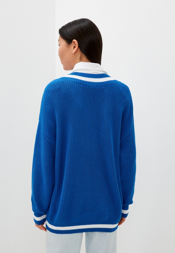 Пуловер LMP цвет синий  Фото 3