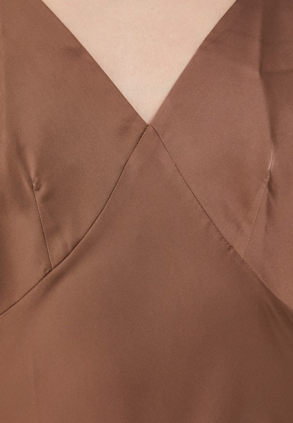 Платье LMP коричневый, размер 48, фото 4