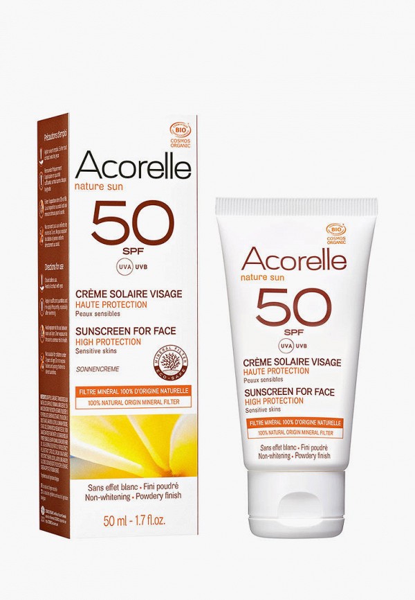 фото Крем солнцезащитный acorelle