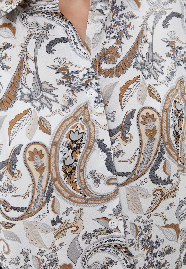 Рубашка Bawer бежевый, размер 42, фото 4