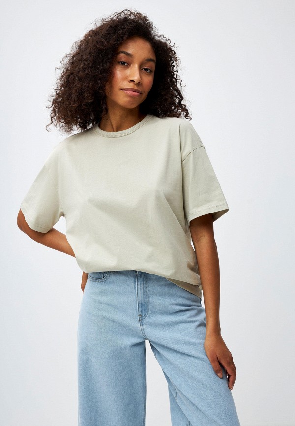 

Футболка Sela, Зеленый, MIRA OVERSIZE FIT