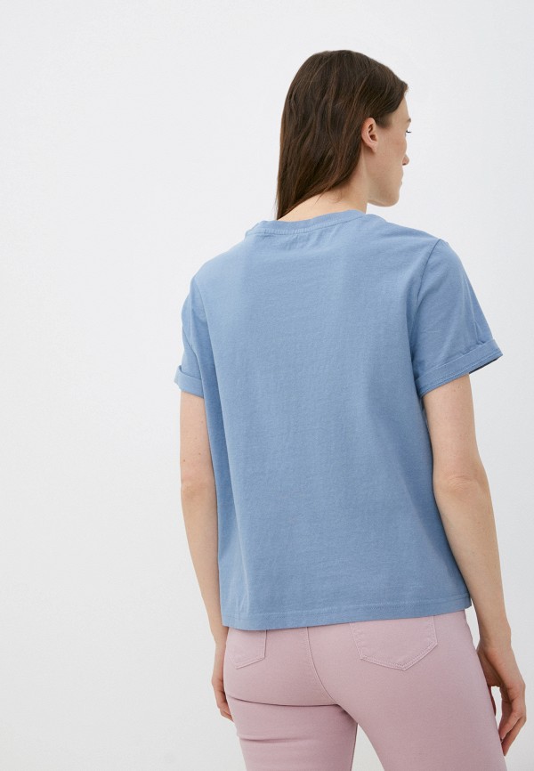 Футболка Mustang голубой, размер 48, фото 2