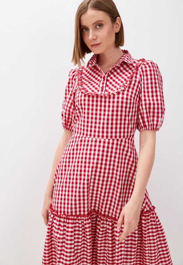 Платье Tantino красный, размер 48, фото 2