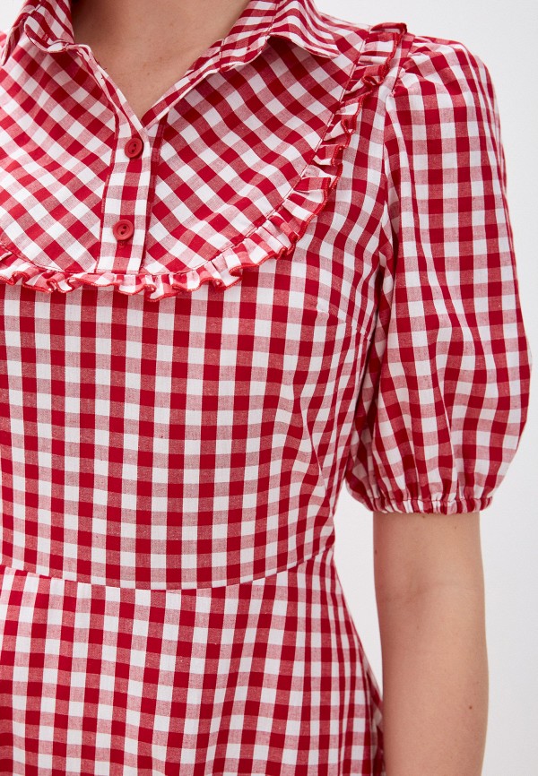 Платье Tantino красный, размер 48, фото 4