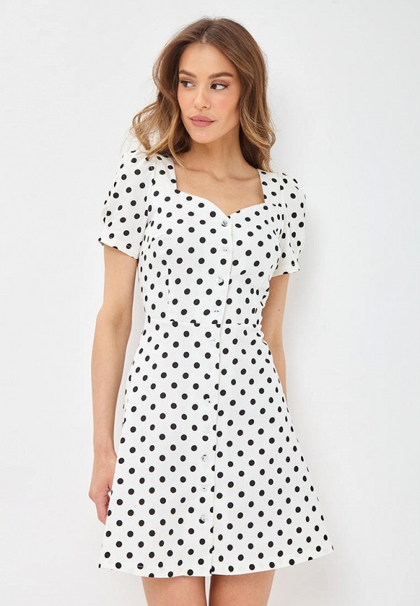 Платье Moanna белый, размер 48, фото 4