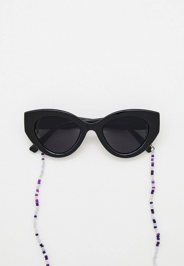 

Очки солнцезащитные и цепочка Pabur, Черный