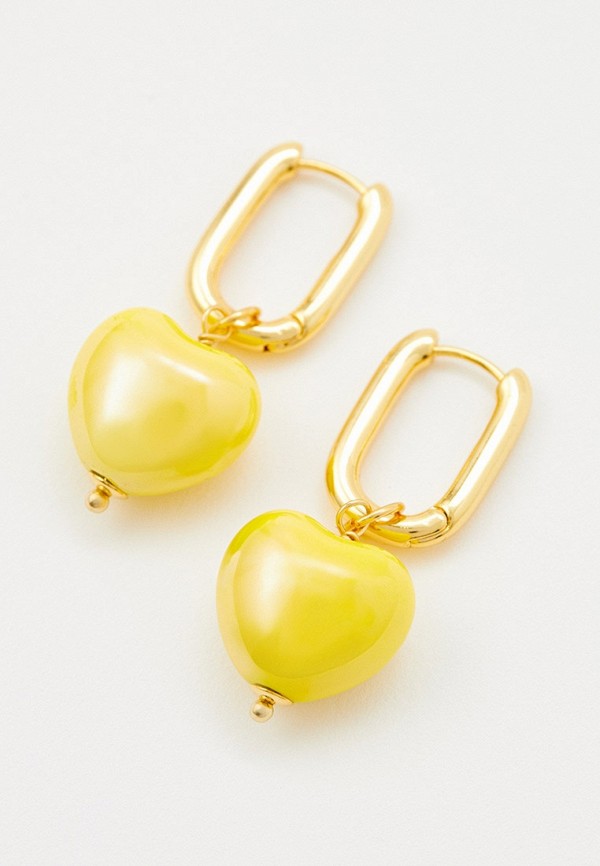 

Серьги Pabur, Разноцветный, HEARTS