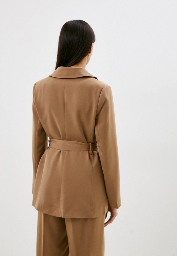 Жакет Marchelas коричневый, размер 46, фото 3