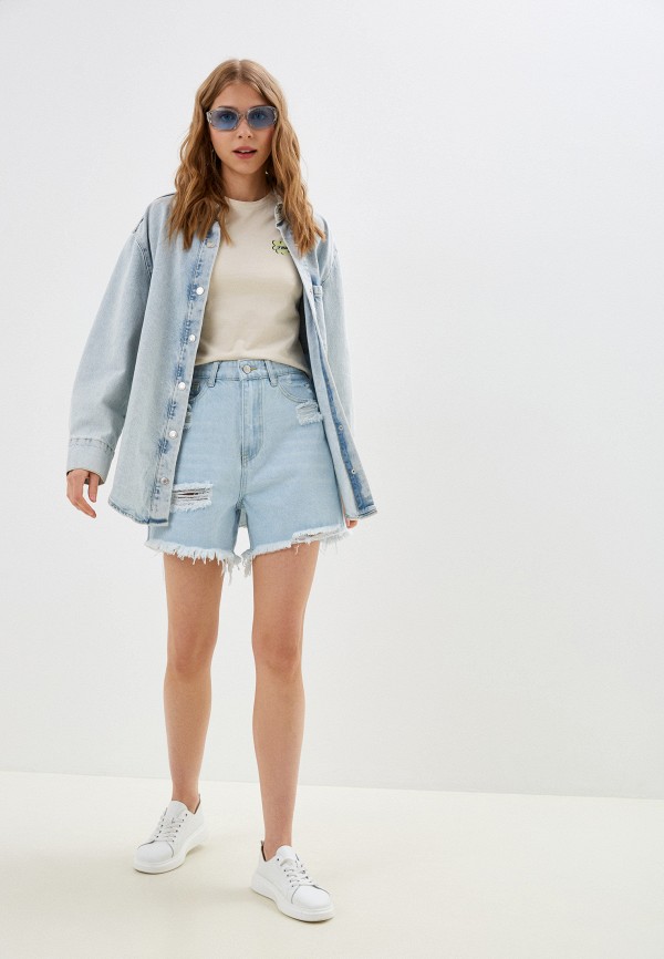 фото Шорты джинсовые electrastyle