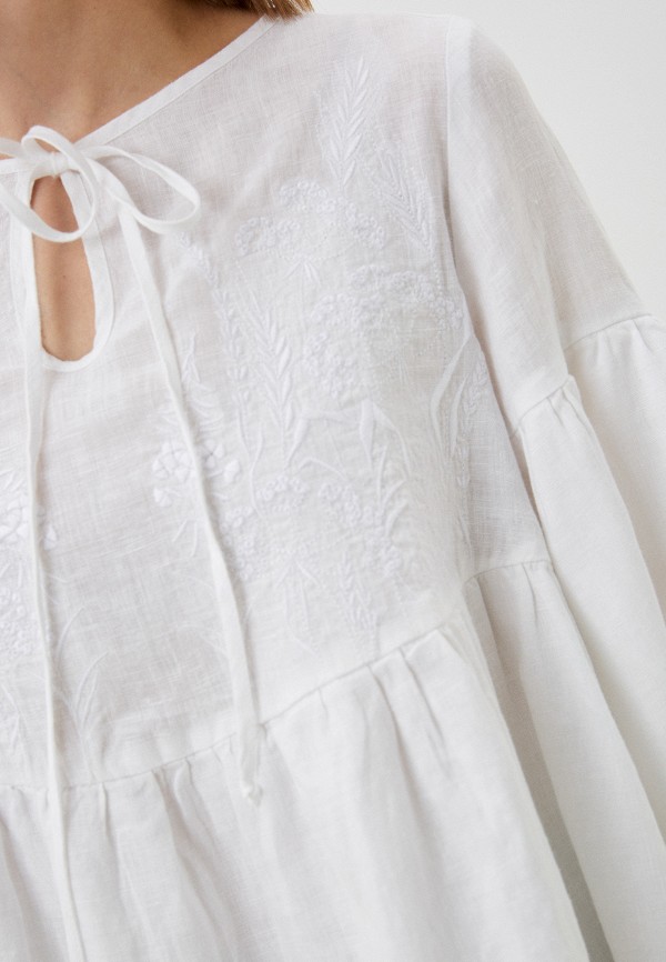 Блуза Agenda белый, размер 42, фото 4