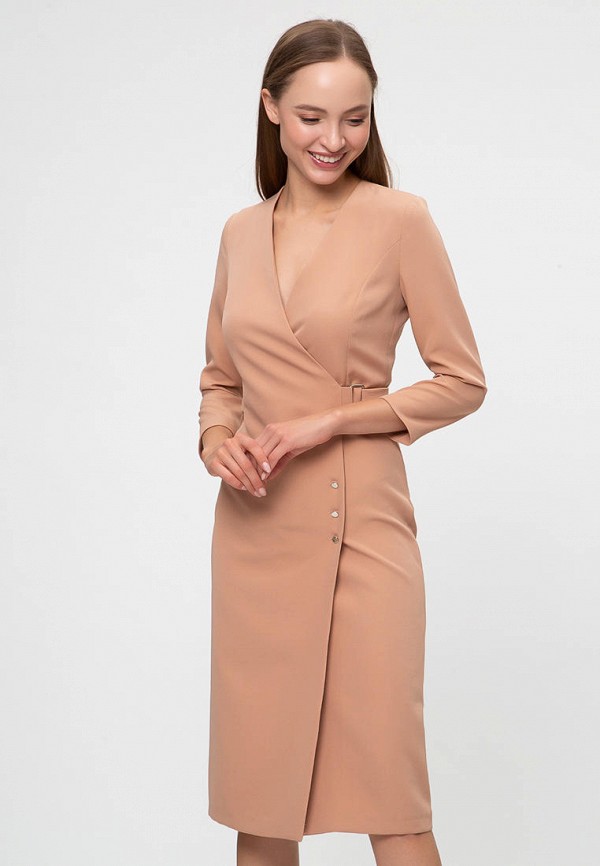 

Платье inDresser, Бежевый, inDresser MP002XW16DDR