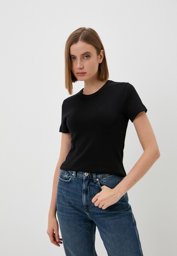 

Футболка Sela, Черный, KIRA SLIM FIT