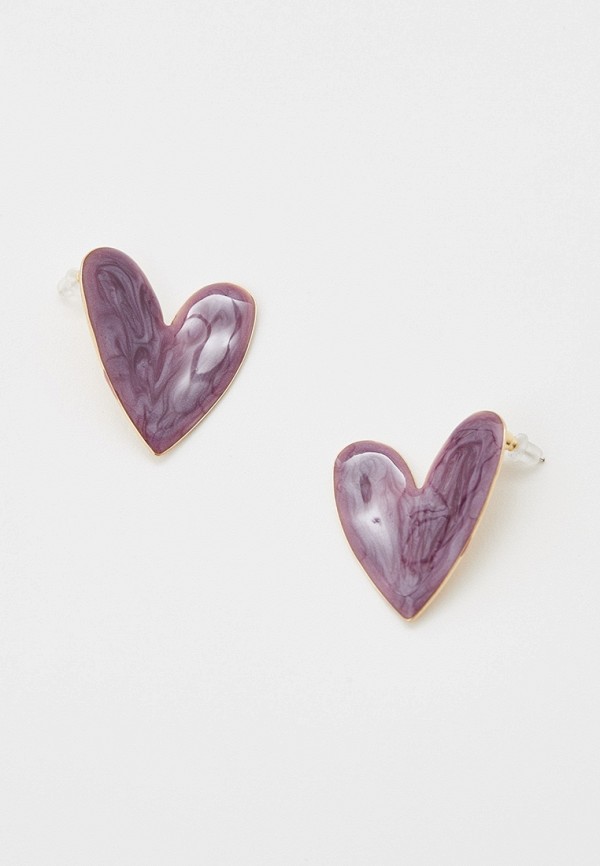 

Серьги Pabur, Разноцветный, HEART