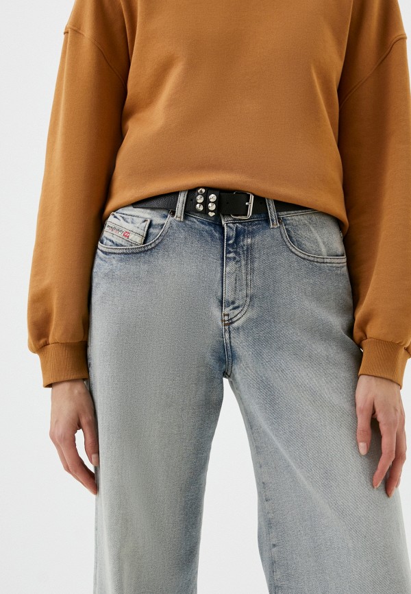 Ремень D&F черный, размер 90, фото 3