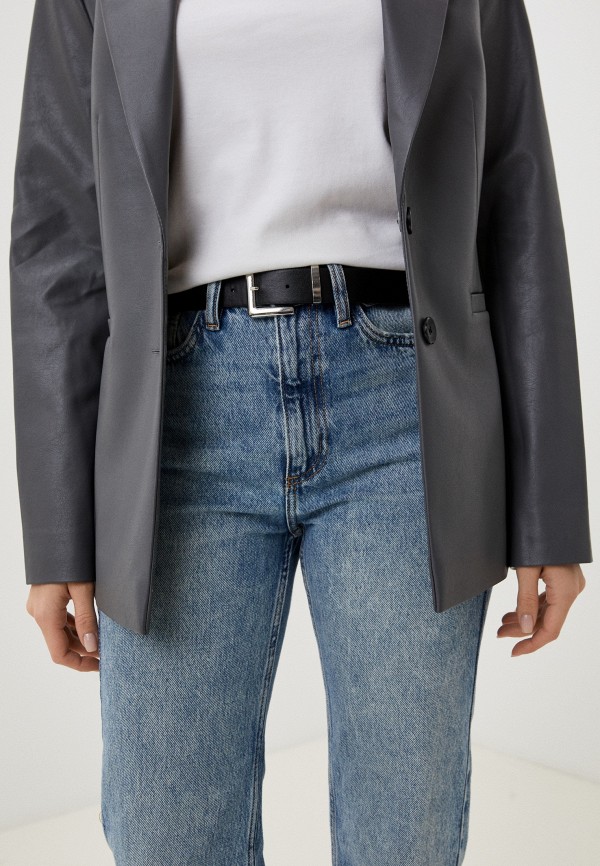 Ремень D&F черный, размер 100, фото 3