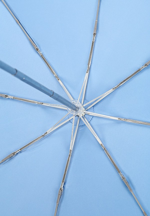 Зонт складной Eleganzza цвет голубой  Фото 4