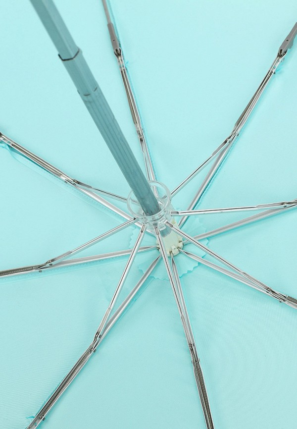 Зонт складной Eleganzza цвет голубой  Фото 4