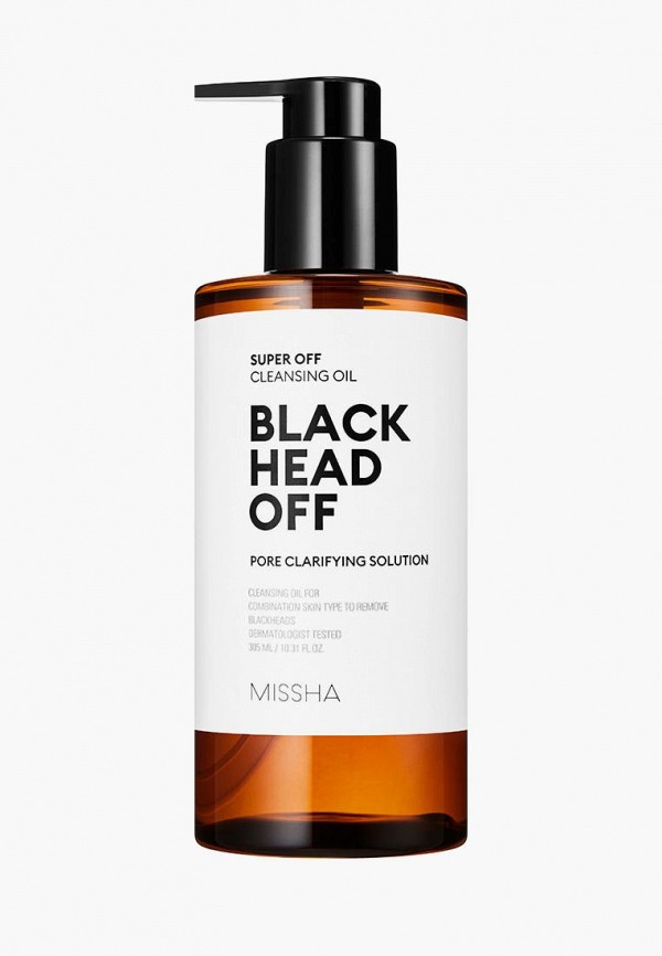 

Гидрофильное масло Missha, Коричневый, Очищающее масло для лица Super Off Cleansing Oil (Blackhead Off), 305 мл