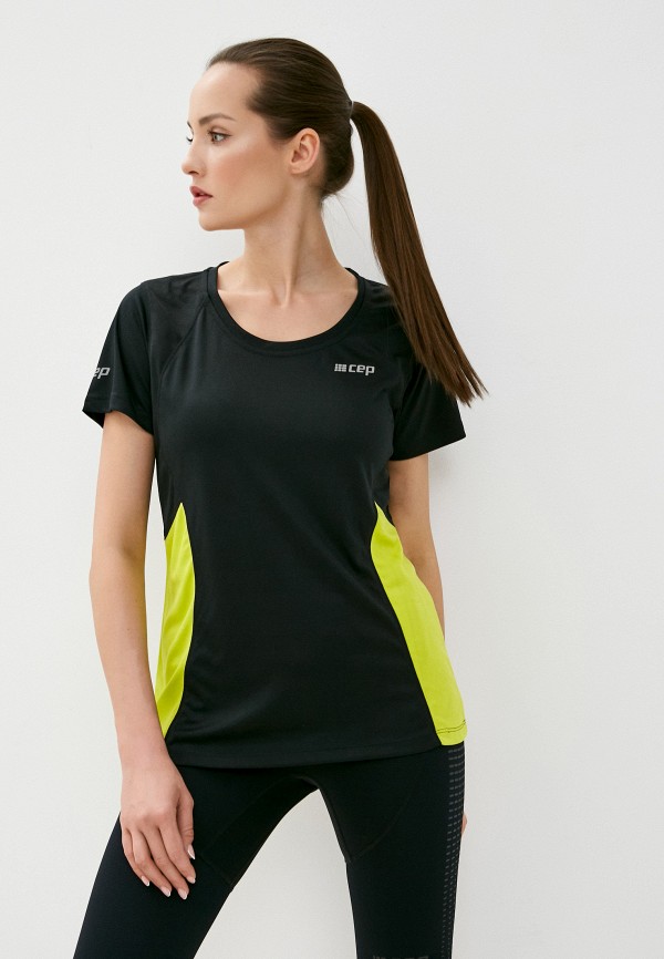 

Футболка спортивная CEP, Черный, Tee