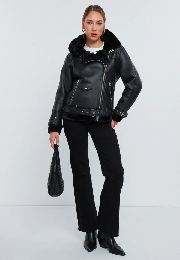 Дубленка Vittoria Vicci черный, размер 44, фото 5