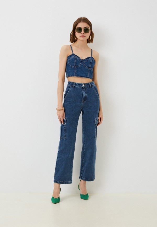 Джинсы Valoris синий, размер 44, фото 2