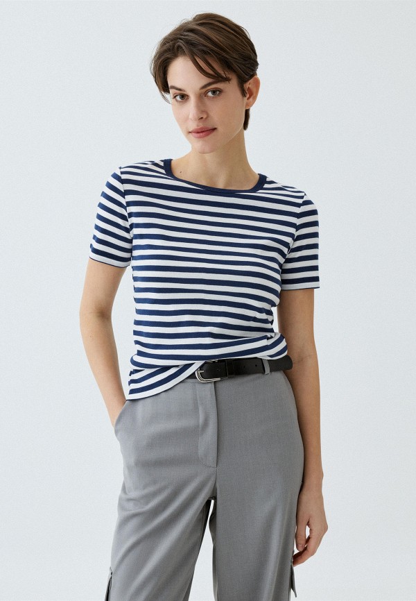 

Футболка Sela, Синий, ANNA OVERSIZE FIT