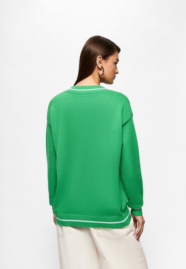 Пуловер Finisterre цвет Зеленый  Фото 3