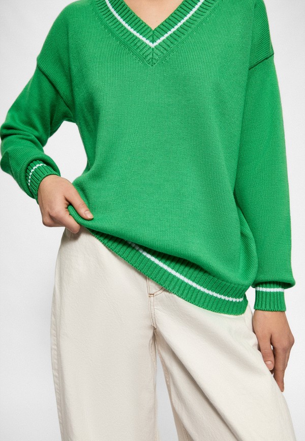 Пуловер Finisterre цвет Зеленый  Фото 4