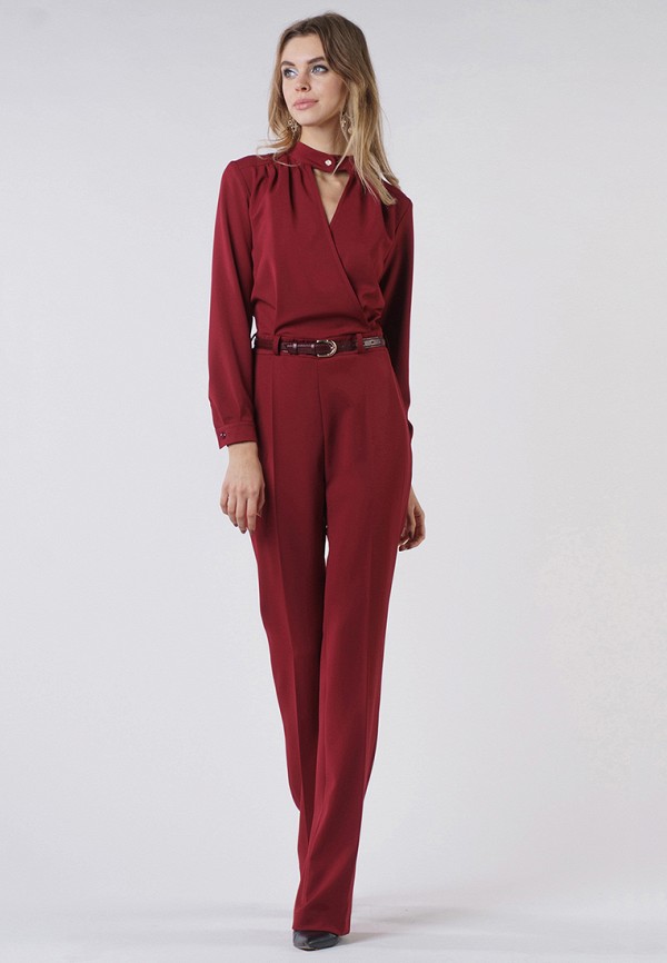 

Комбинезон OKS by Oksana Demchenko, OKS by Oksana Demchenko MP002XW1708Q, Бордовый