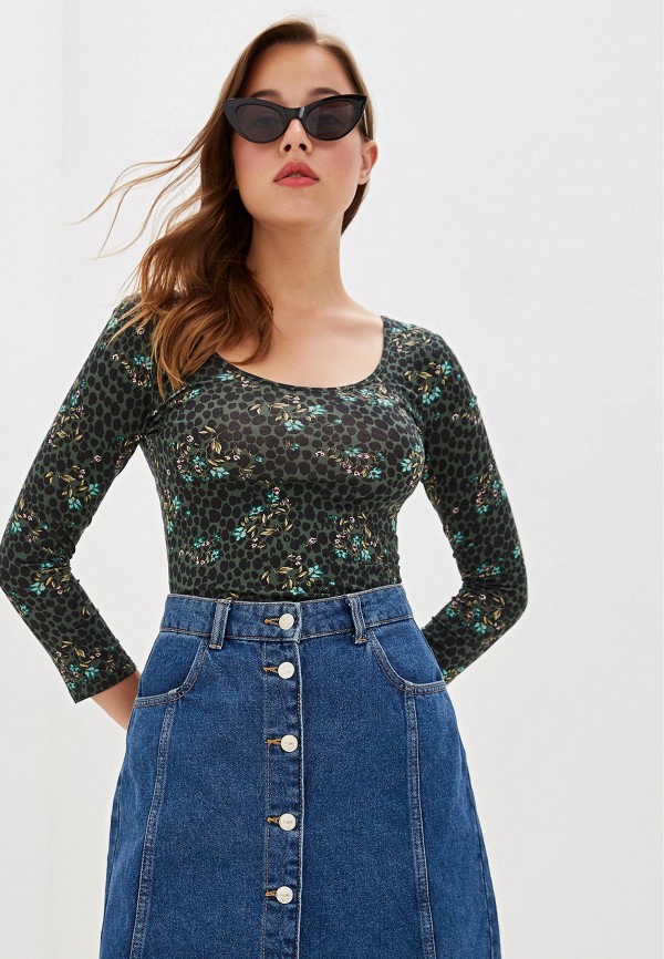 

Лонгслив Tezenis, Зеленый