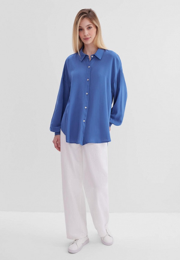 Блуза Envylab синий, размер 42, фото 2