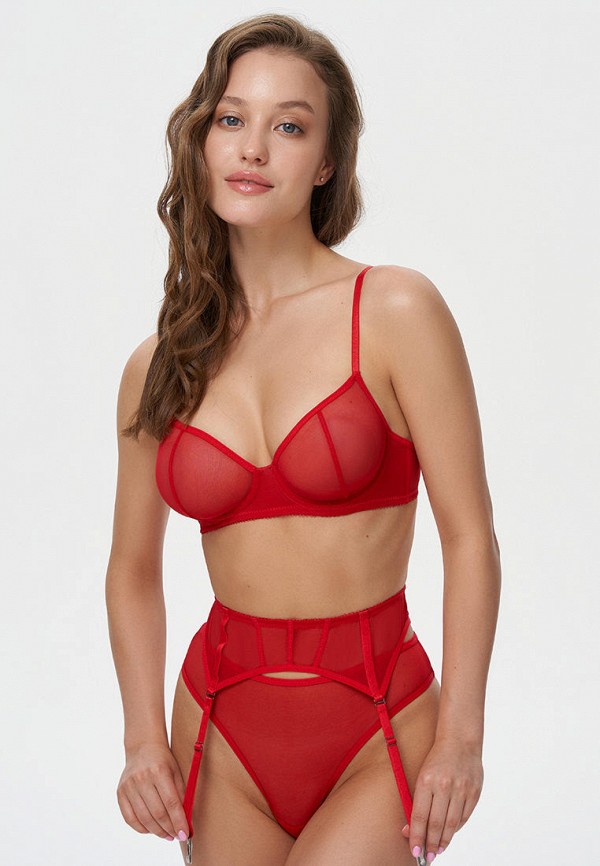 Бюстгальтер пояс и трусы Amazonka Underwear 4390₽